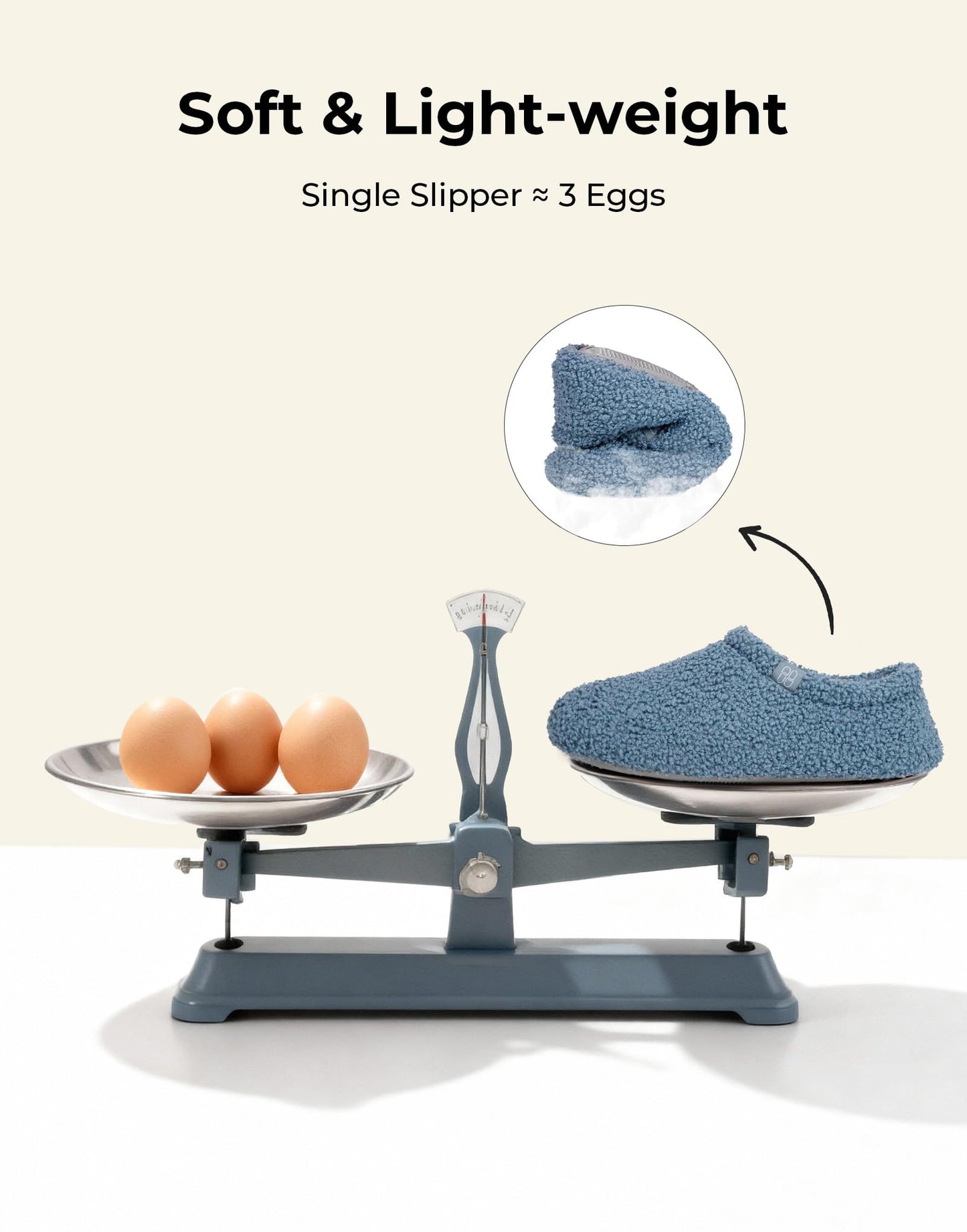 HomeTop Women's Fuzzy Curly Fur Memory Foam Loafer Slippers with Polar Fleece Lining